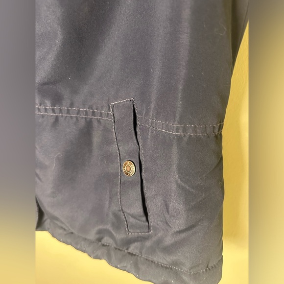 Women's Sonoma Goods For Life Sherpa Utility Vest Blue Medium - Picture 4 of 6